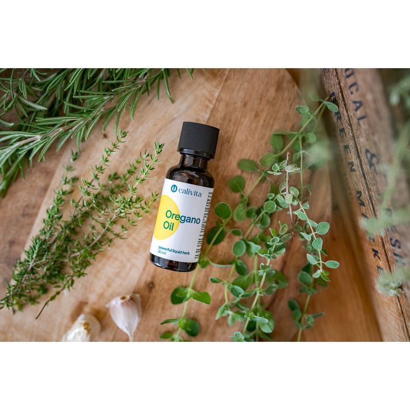 Ingrijire personala si Cosmetice - Sanatate si wellness - Suplimente alimentare - Alte suplimente alimentare - Oregano Oil, Ulei de Oregano Antiviral si Antibacterian (30 ml) - Calivita - Infinity.ro