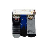 Fashion, accesorii si bijuterii - Copii - Lenjerie si pijamale copii - Sosete si dresuri copii - Set 6 sosete baieti Harry Potter, 23-26 EU, Multicolor - Infinity.ro