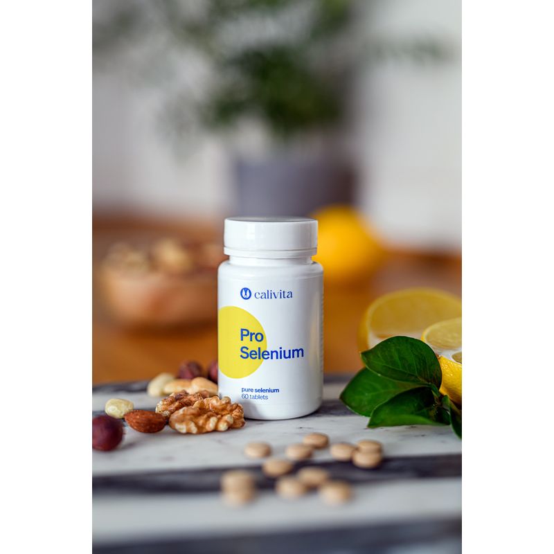Ingrijire personala si Cosmetice - Sanatate si wellness - Suplimente alimentare - Alte suplimente alimentare - Pro Selenium Supliment alimentar Antioxidant puternic şi Mineral cu Seleniu (60 tablete) - Calivita - Infinity.ro