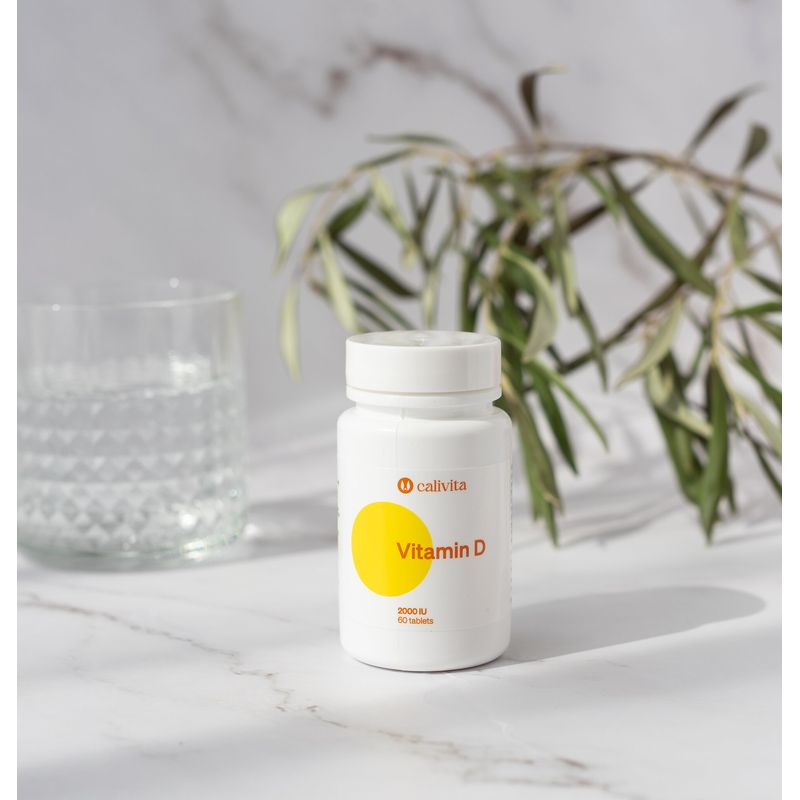Ingrijire personala si Cosmetice - Sanatate si wellness - Suplimente alimentare - Vitamine si minerale - Vitamin D Complex Megadoza de Vitamina D (60 tablete) - Calivita - Infinity.ro