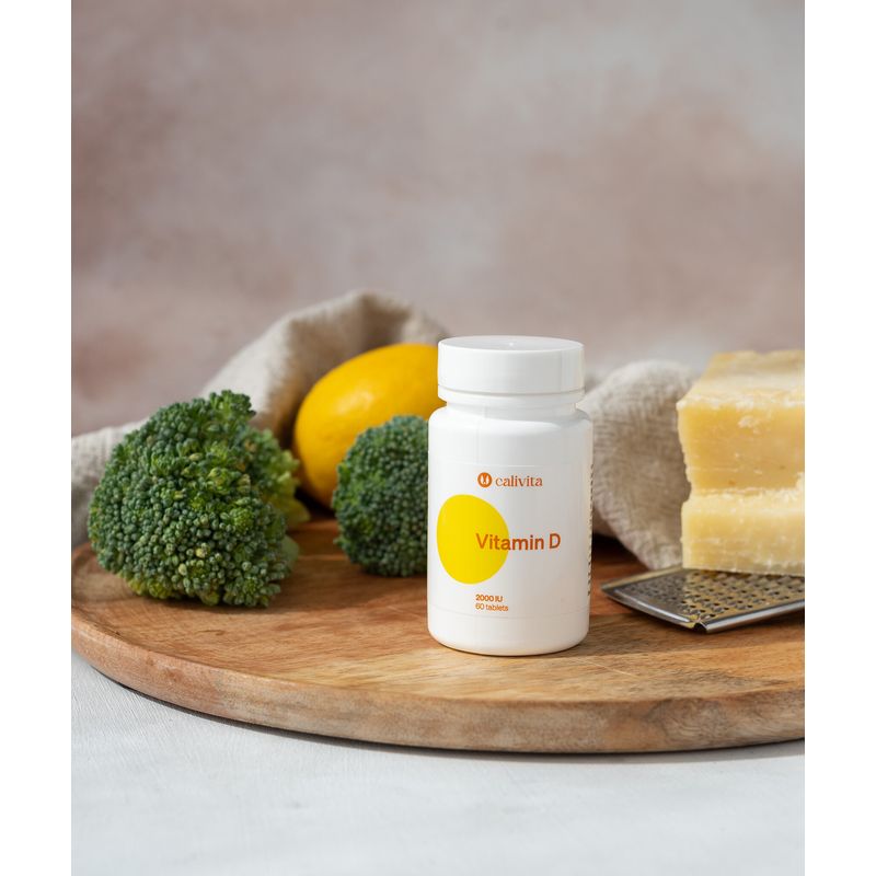 Ingrijire personala si Cosmetice - Sanatate si wellness - Suplimente alimentare - Vitamine si minerale - Vitamin D Complex Megadoza de Vitamina D (60 tablete) - Calivita - Infinity.ro