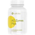 Ingrijire personala si Cosmetice - Sanatate si wellness - Suplimente alimentare - Alte suplimente alimentare - Ac-Zymes Plus Complex de Pro şi Prebiotice pentru sprijinirea Florei Intestinale pe baza de Probiotice (60 c) - Calivita - Infinity.ro