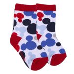 Fashion, accesorii si bijuterii - Copii - Lenjerie si pijamale copii - Sosete si dresuri copii - Set 5 Sosete bebe Mickey Mouse, Multicolor, Marime 19/20 - Infinity.ro