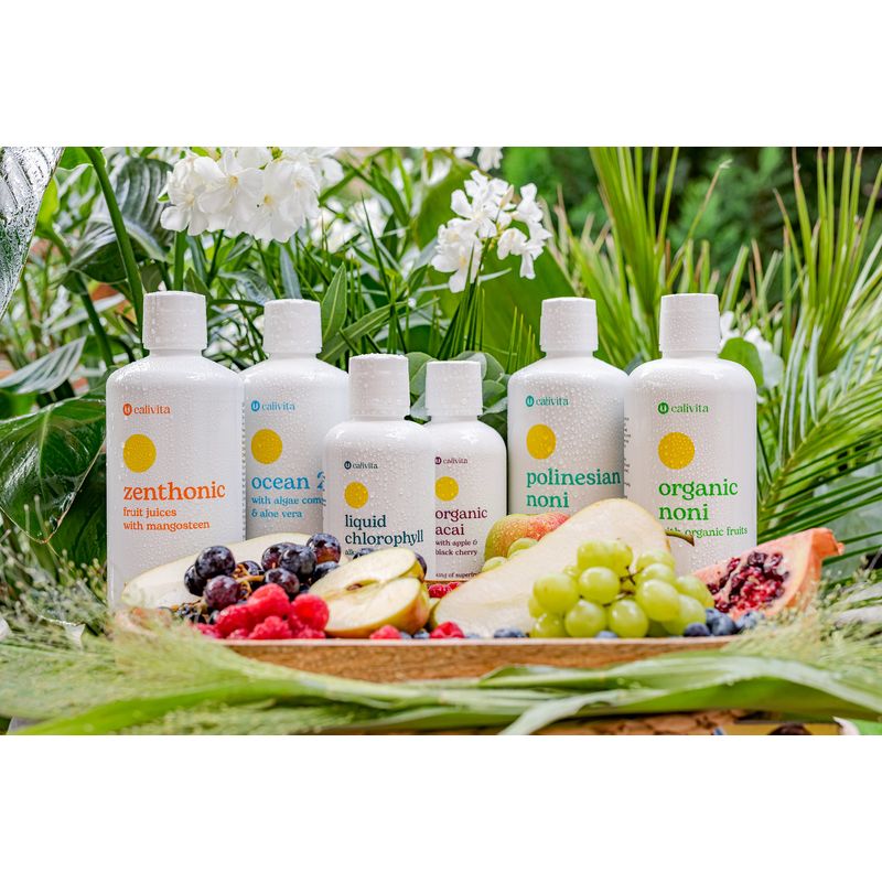 Ingrijire personala si Cosmetice - Sanatate si wellness - Suplimente alimentare - Alte suplimente alimentare - Suc de Aloe Vera si Alge Ocean 21 – Formula Completa pentru Detoxifiere, Vitalitate si Imunitate (946ml) - Calivita - Infinity.ro