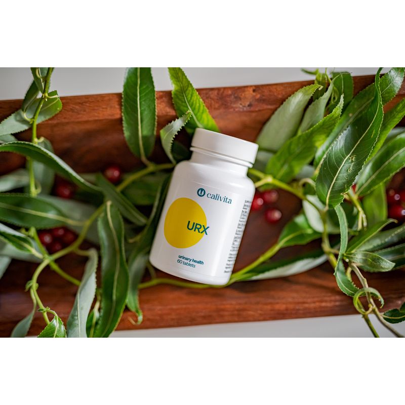 Ingrijire personala si Cosmetice - Sanatate si wellness - Suplimente alimentare - Alte suplimente alimentare - Complex de plante diuretice si antibacteriene pentru protectia tractului urinar, URX, 60 tablete, CaliVita - Infinity.ro
