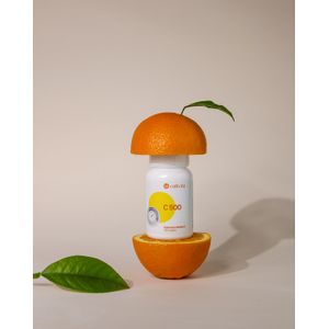 Complex Megadoza de Vitamina C 500 Protectie si Suport Imunitar (100 tablete) - Calivita