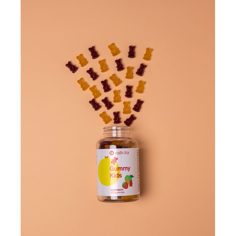 Ingrijire personala si Cosmetice - Sanatate si wellness - Suplimente alimentare - Vitamine si minerale - Gummy Kids Multivitamine pentru Copii (100 Jeleuri) - Calivita - Infinity.ro