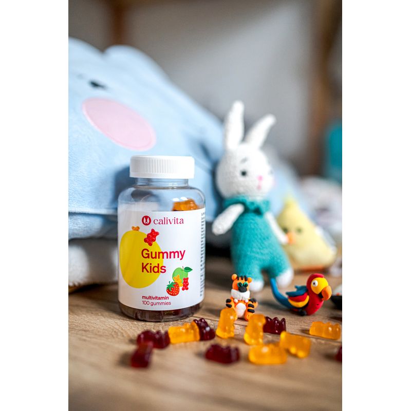 Ingrijire personala si Cosmetice - Sanatate si wellness - Suplimente alimentare - Vitamine si minerale - Gummy Kids Multivitamine pentru Copii (100 Jeleuri) - Calivita - Infinity.ro