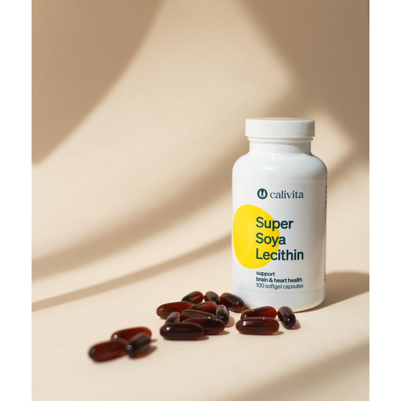 Ingrijire personala si Cosmetice - Sanatate si wellness - Suplimente alimentare - Alte suplimente alimentare - Complex Nutritiv cu Lecitina din Soia pentru Prospetime Mentala (100 capsule) - Calivita - Infinity.ro
