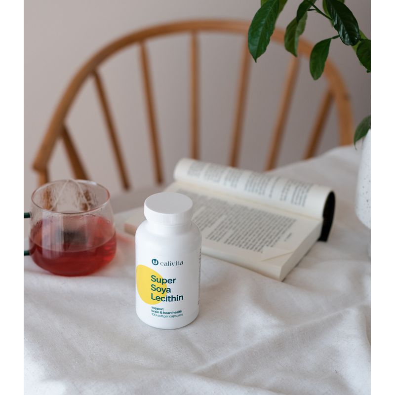 Ingrijire personala si Cosmetice - Sanatate si wellness - Suplimente alimentare - Alte suplimente alimentare - Complex Nutritiv cu Lecitina din Soia pentru Prospetime Mentala (100 capsule) - Calivita - Infinity.ro