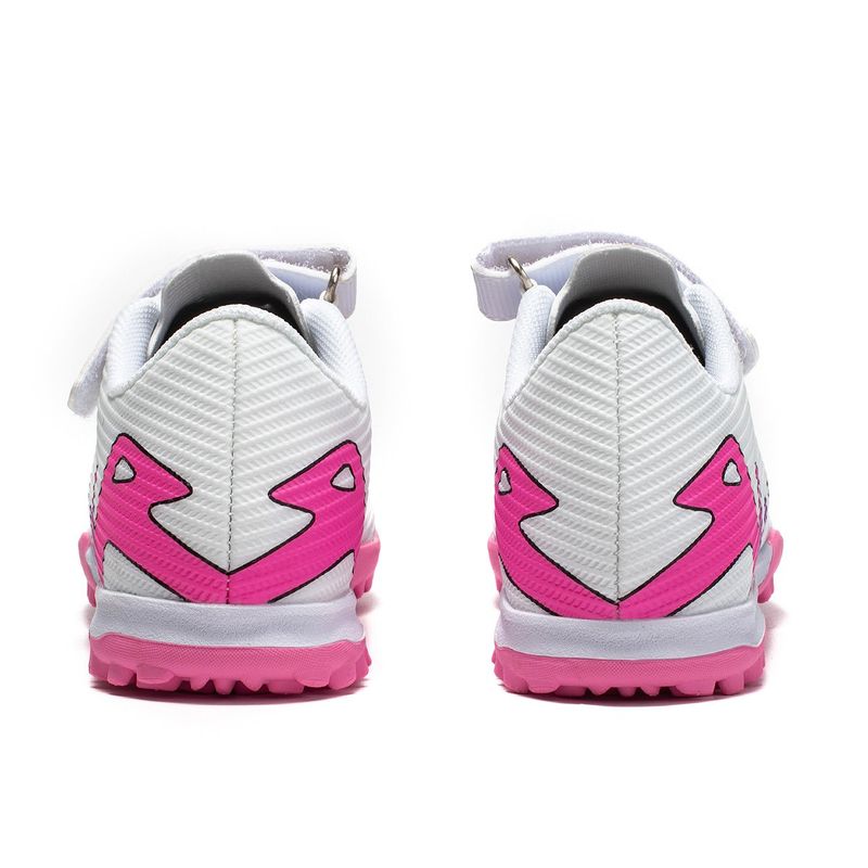 Sport si Outdoor - Echipament Sportiv - Incaltaminte sport - Pantofi sport - Ghete de fotbal pentru copii MBrands, 8.5 pentru teren sintetic, culoare alb 32 - Infinity.ro