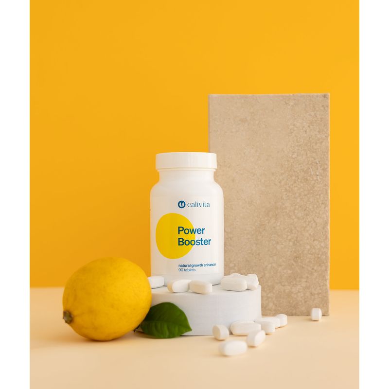 Ingrijire personala si Cosmetice - Sanatate si wellness - Suplimente alimentare - Vitamine si minerale - Power Booster Supliment Natural pentru Echilibrul Hormonal, Stimulant Natural pentru Creştere (90 tablete) - Calivita - Infinity.ro