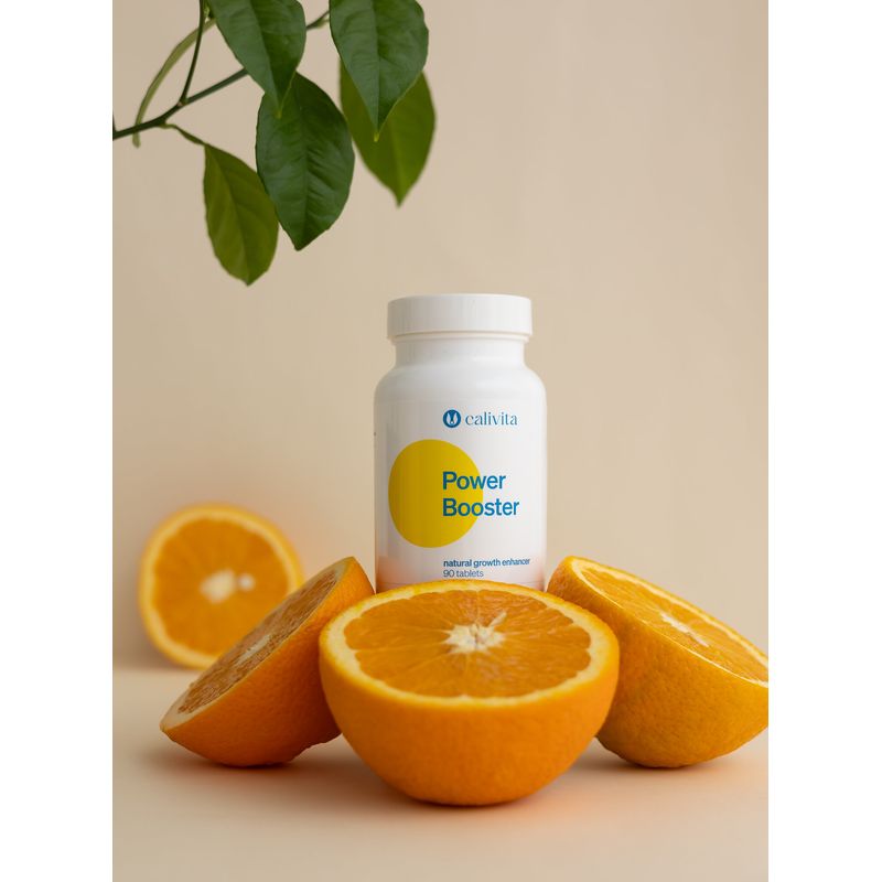 Ingrijire personala si Cosmetice - Sanatate si wellness - Suplimente alimentare - Vitamine si minerale - Power Booster Supliment Natural pentru Echilibrul Hormonal, Stimulant Natural pentru Creştere (90 tablete) - Calivita - Infinity.ro