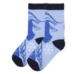 Fashion, accesorii si bijuterii - Copii - Lenjerie si pijamale copii - Sosete si dresuri copii - Set 5 sosete fete Disney Frozen, Multicolor, Marime 19/22 - Infinity.ro