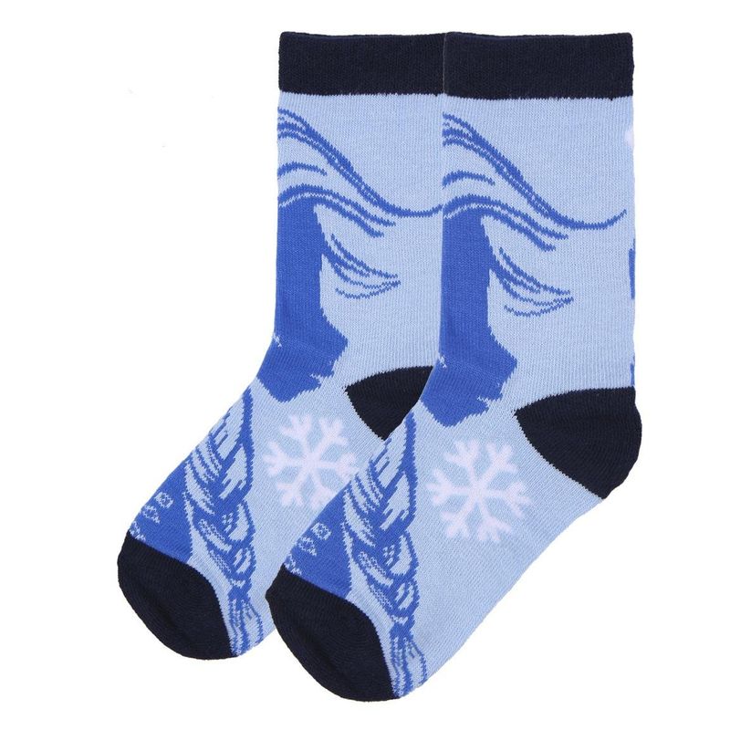 Fashion, accesorii si bijuterii - Copii - Lenjerie si pijamale copii - Sosete si dresuri copii - Set 5 sosete fete Disney Frozen, Multicolor, Marime 19/22 - Infinity.ro