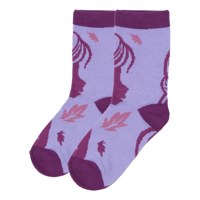 Fashion, accesorii si bijuterii - Copii - Lenjerie si pijamale copii - Sosete si dresuri copii - Set 5 sosete fete Disney Frozen, Multicolor, Marime 19/22 - Infinity.ro