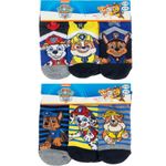 Fashion, accesorii si bijuterii - Copii - Lenjerie si pijamale copii - Sosete si dresuri copii - Set 6 sosete baieti Paw Patrol, Multicolor, 31-34 EU - Infinity.ro