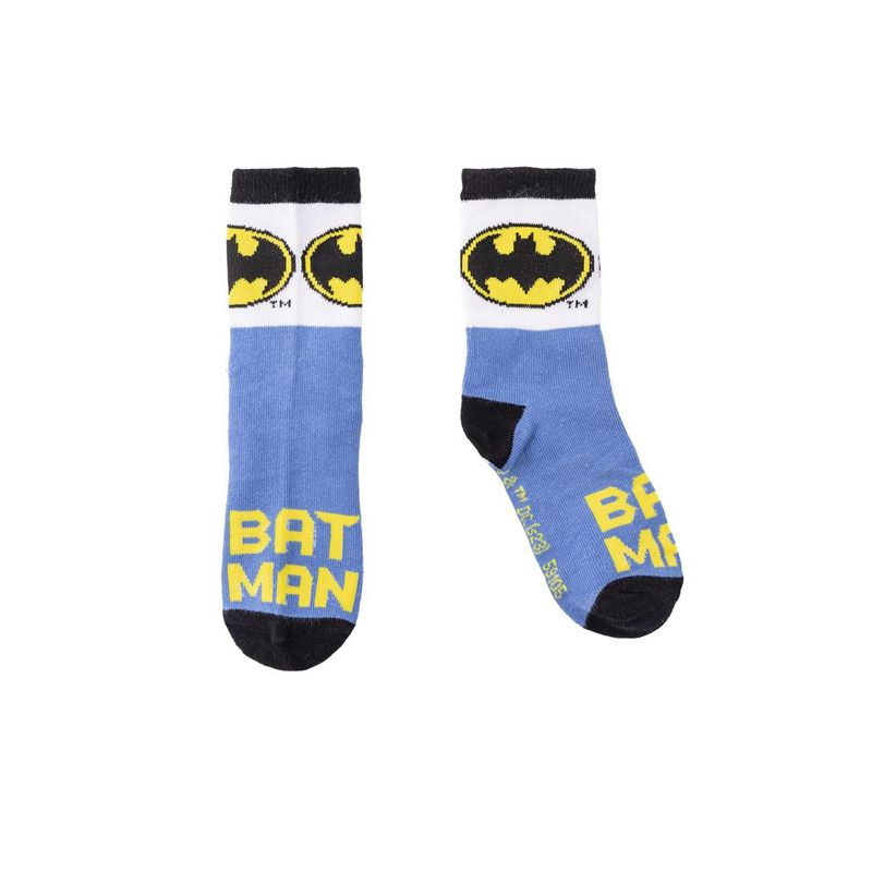 Fashion, accesorii si bijuterii - Copii - Lenjerie si pijamale copii - Sosete si dresuri copii - Set 5 sosete copii Batman 2900001866, Multicolor, 31-34 EU - Infinity.ro