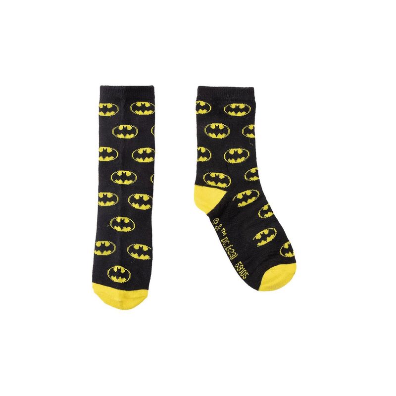 Fashion, accesorii si bijuterii - Copii - Lenjerie si pijamale copii - Sosete si dresuri copii - Set 5 sosete copii Batman 2900001866, Multicolor, 31-34 EU - Infinity.ro