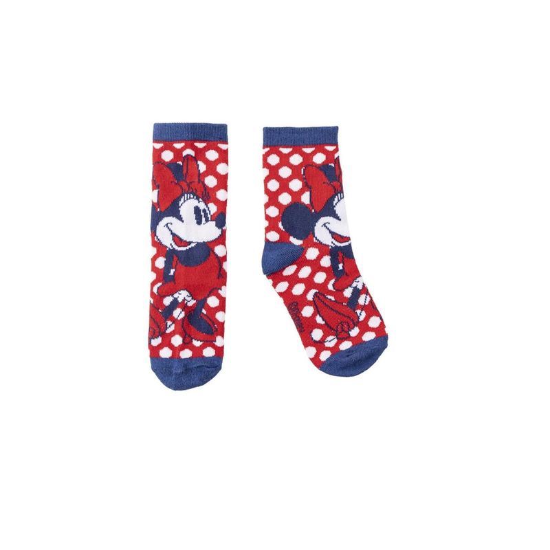 Fashion, accesorii si bijuterii - Copii - Lenjerie si pijamale copii - Sosete si dresuri copii - Set 5 sosete copii Minnie Mouse 2900001543, Multicolor, 31-34 EU - Infinity.ro