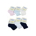 Fashion, accesorii si bijuterii - Copii - Lenjerie si pijamale copii - Sosete si dresuri copii - Set 6 sosete copii Scopri Calze Baby-Risvolto, Multicolor, 13-14 EU - Infinity.ro
