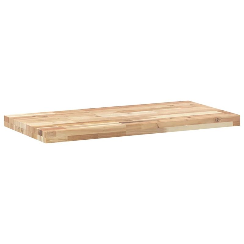 Casa si Gradina - Mobilier - Biblioteci si rafturi - Rafturi - Rafturi suspendate 2 buc. 80x40x4 cm lemn masiv acacia netratat - Infinity.ro