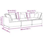 Casa si Gradina - Mobilier - Canapele si coltare - Canapele - Canapea modulara cu perne, gri inchis, tesatura velur - Infinity.ro