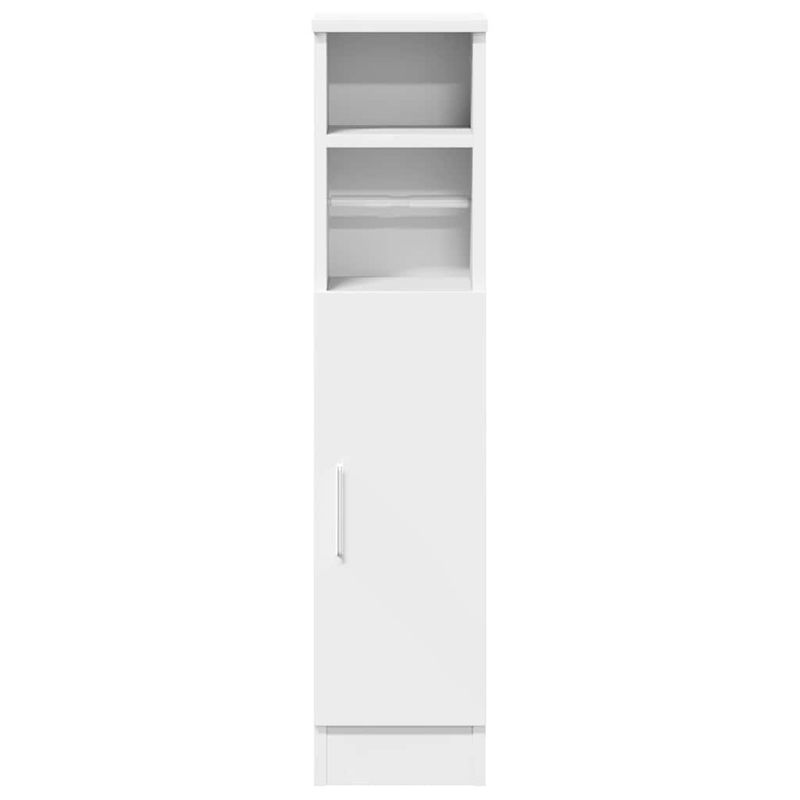 Casa si Gradina - Mobilier - Mobilier baie - Comode baie - Dulap de baie cu suport role, alb, 20,5x22x90 cm - Infinity.ro