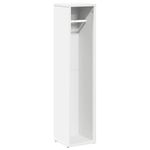 Casa si Gradina - Mobilier - Mobilier baie - Comode baie - Dulap de baie cu suport role, alb, 20,5x20x90 cm - Infinity.ro