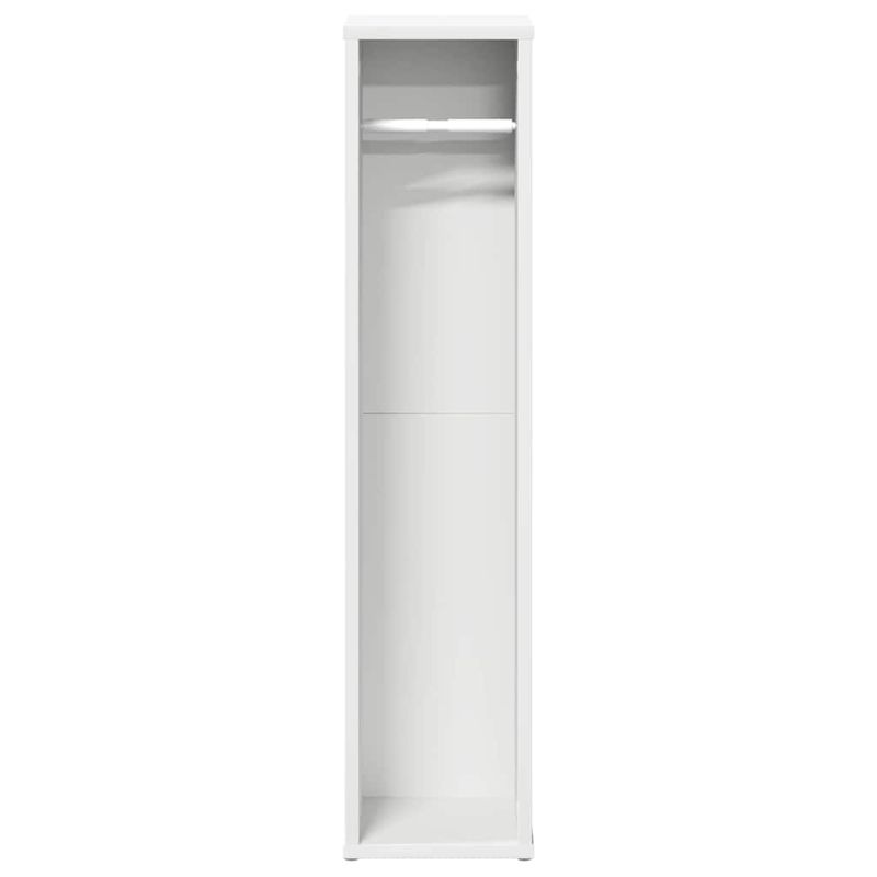 Casa si Gradina - Mobilier - Mobilier baie - Comode baie - Dulap de baie cu suport role, alb, 20,5x20x90 cm - Infinity.ro