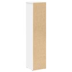 Casa si Gradina - Mobilier - Mobilier baie - Comode baie - Dulap de baie cu suport role, alb, 20,5x20x90 cm - Infinity.ro