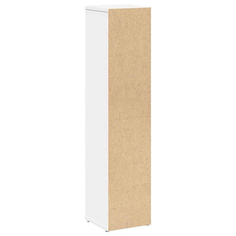 Casa si Gradina - Mobilier - Mobilier baie - Comode baie - Dulap de baie cu suport role, alb, 20,5x20x90 cm - Infinity.ro