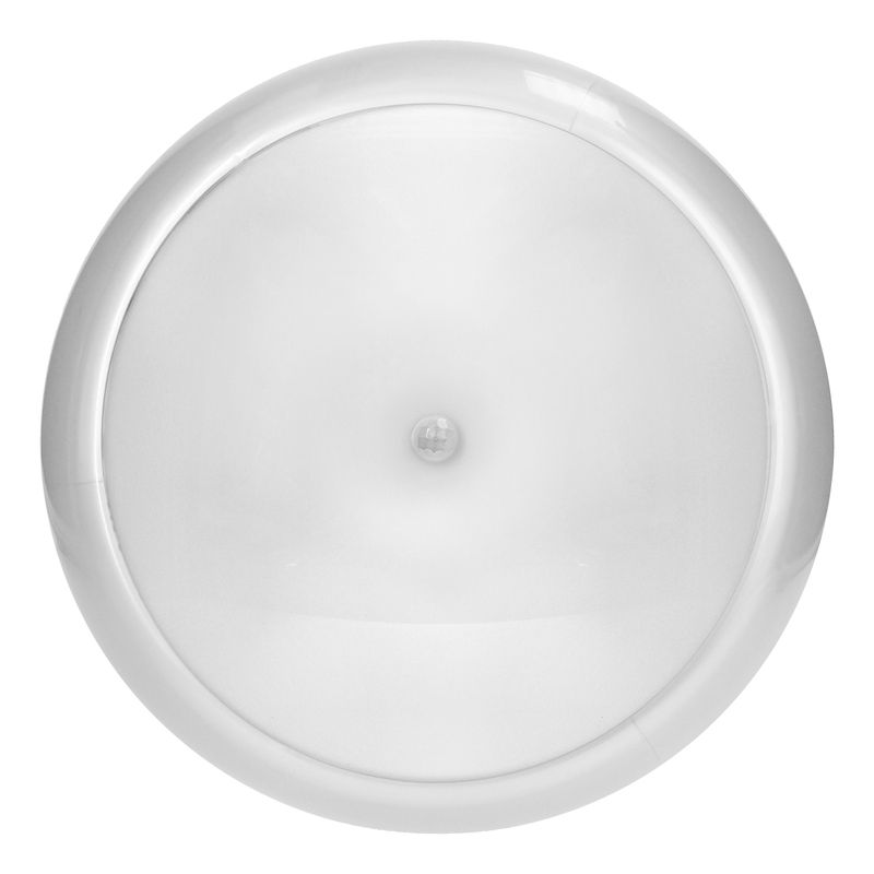 Casa si Gradina - Corpuri si surse de iluminat - Plafoniere, aplice si spoturi - Plafoniera ADVITI KOKO AD-PL-6256WE27PMR, 2xE27, 2x40W, senzor de miscare, IP44, IK10, plastic, alb - Infinity.ro