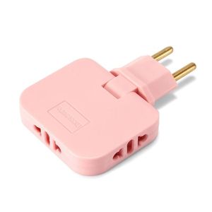 Adaptor Triplu Stecher Pentru Priza Techstar® TS-A3 Cu Rotire 180°, 250V, 10A, Compatibil EU/US
