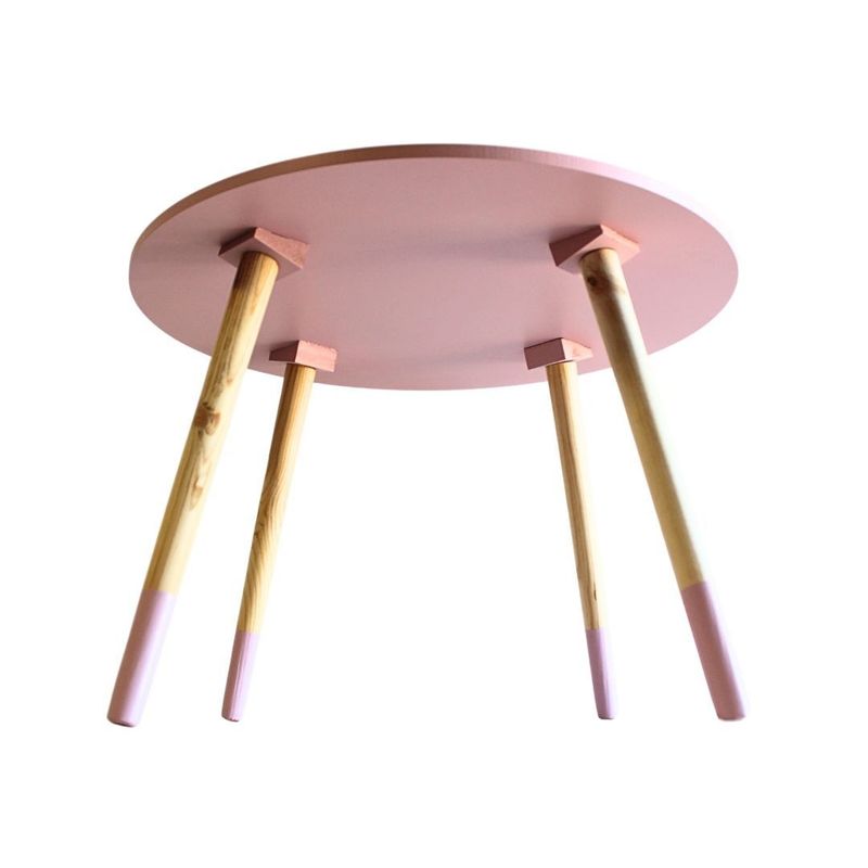 Casa si Gradina - Mobilier - Mobilier copii - Mobilier camera copiilor - Masa pentru copii, H&S Collection, din MDF, roz , 60cm, inaltime 41 cm - Infinity.ro