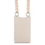 Laptop, Telefoane si Tablete - Telefoane mobile si accesorii - Accesorii Telefoane - Huse telefoane - Husa pentru telefon 7" - Fixed Universal Shoulder Bag Venezia Leather (FIXVEN-CR) - Cream - Infinity.ro