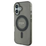 Laptop, Telefoane si Tablete - Telefoane mobile si accesorii - Accesorii Telefoane - Huse telefoane - Husa pentru iPhone 16 - Guess IML Rhinestones MagSafe (GUHMP16SPFTDTEK) - Negru - Infinity.ro