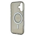 Laptop, Telefoane si Tablete - Telefoane mobile si accesorii - Accesorii Telefoane - Huse telefoane - Husa pentru iPhone 16 - Guess IML Rhinestones MagSafe (GUHMP16SPFTDTEK) - Negru - Infinity.ro
