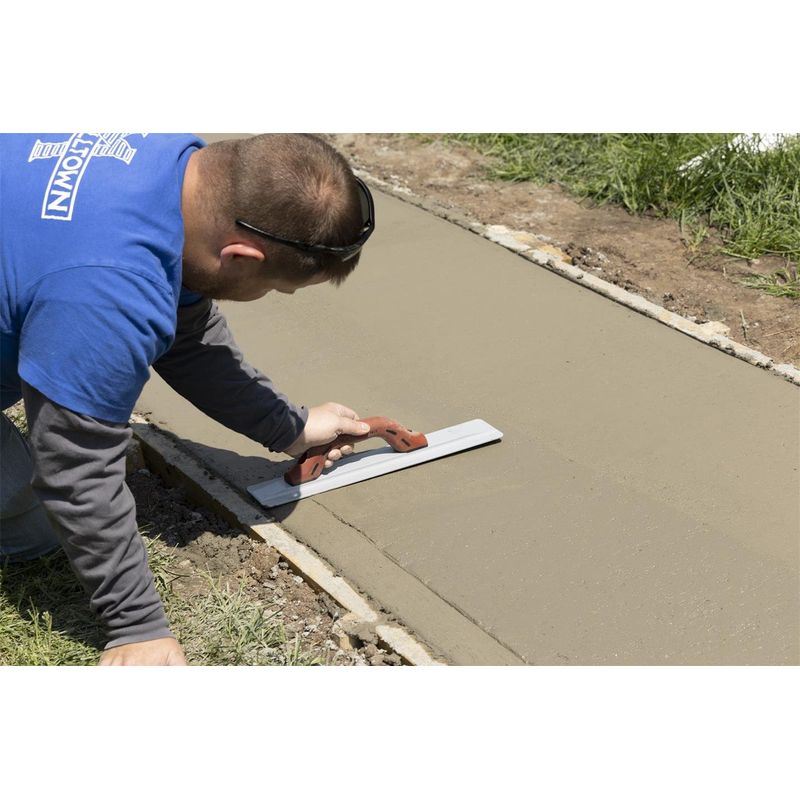 Casa si Gradina - Constructii - Vopsea si tencuieli - Unelte de vopsit si tencuit - Gletiera de magneziu Marshalltown 145D tesita  40 x 7,5 cm - Infinity.ro