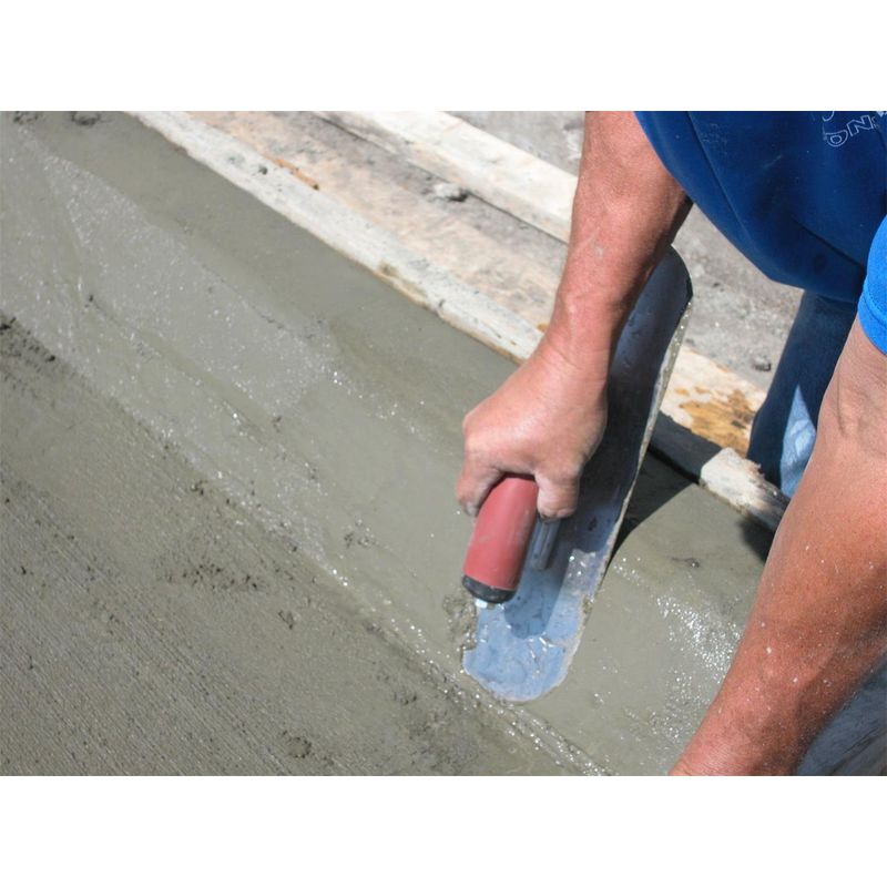 Casa si Gradina - Constructii - Vopsea si tencuieli - Unelte de vopsit si tencuit - Gletiera de beton Marshalltown rotunda MXS64FRD 35x10cm - Infinity.ro