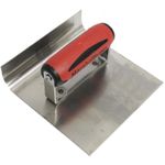 Casa si Gradina - Constructii - Vopsea si tencuieli - Unelte de vopsit si tencuit - Gletiera de margine/perete Marshalltown 9078D 15x15 cm - Infinity.ro