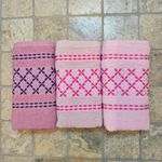 Casa si Gradina - Textile si covoare - Textile baie - Prosoape - Set 3 prosoape Kotonia Home - Family Carry, 100% Bumbac, dimensiune 50x90 cm, Rose - Infinity.ro