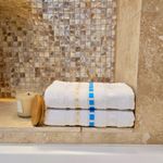 Casa si Gradina - Textile si covoare - Textile baie - Prosoape - Set 2 prosoape Kotonia Home - Family Lines, 100% Bumbac, dimensiune 50x90 cm, alb - Infinity.ro