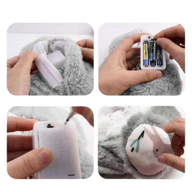 Jucarii, Copii si Bebe - Jucarii si jocuri - Jucarii de plus - Jucarie de plus cu respiratie Koala gri cu lumina si sunet - Infinity.ro