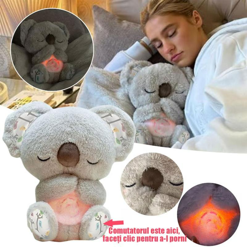 Jucarii, Copii si Bebe - Jucarii si jocuri - Jucarii de plus - Jucarie de plus cu respiratie Koala gri cu lumina si sunet - Infinity.ro