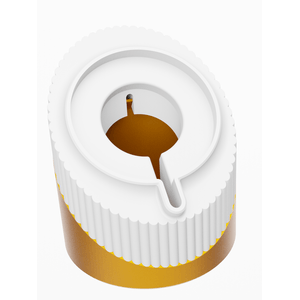 Suport si Depozitare Magsafe – Alb & Auriu, 3D