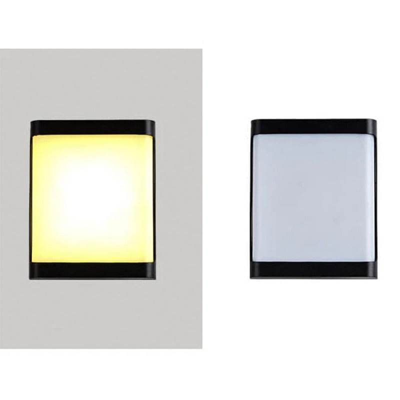 Casa si Gradina - Corpuri si surse de iluminat - Plafoniere, aplice si spoturi - Aplica Exterior Techstar® LED Light EX10 , Putere 20W, A++, Rezistenta la Apa si Praf, Alb Rece, 6500K, Plastic ABS - Infinity.ro