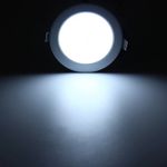 Casa si Gradina - Corpuri si surse de iluminat - Plafoniere, aplice si spoturi - Spot LED Techstar® Ultra Slim, Senzor Miscare, Alb, Putere 6W, Culoare Lumina 6500K, CRI 80+, 12cm - Infinity.ro