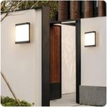 Casa si Gradina - Corpuri si surse de iluminat - Plafoniere, aplice si spoturi - Aplica Exterior Techstar® LED Light EX10 , Putere 20W, A++, Rezistenta la Apa si Praf, Alb Cald, 3000K, Plastic ABS - Infinity.ro
