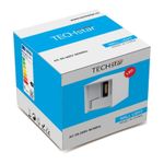 Casa si Gradina - Corpuri si surse de iluminat - Plafoniere, aplice si spoturi - Aplica LED De Perete Interior/Exterior Techstar® tip Cub, Putere 6W, Culoare Lumina 4000K, 1100 Lm, 10x10 Cm, IP 65, Alb - Infinity.ro